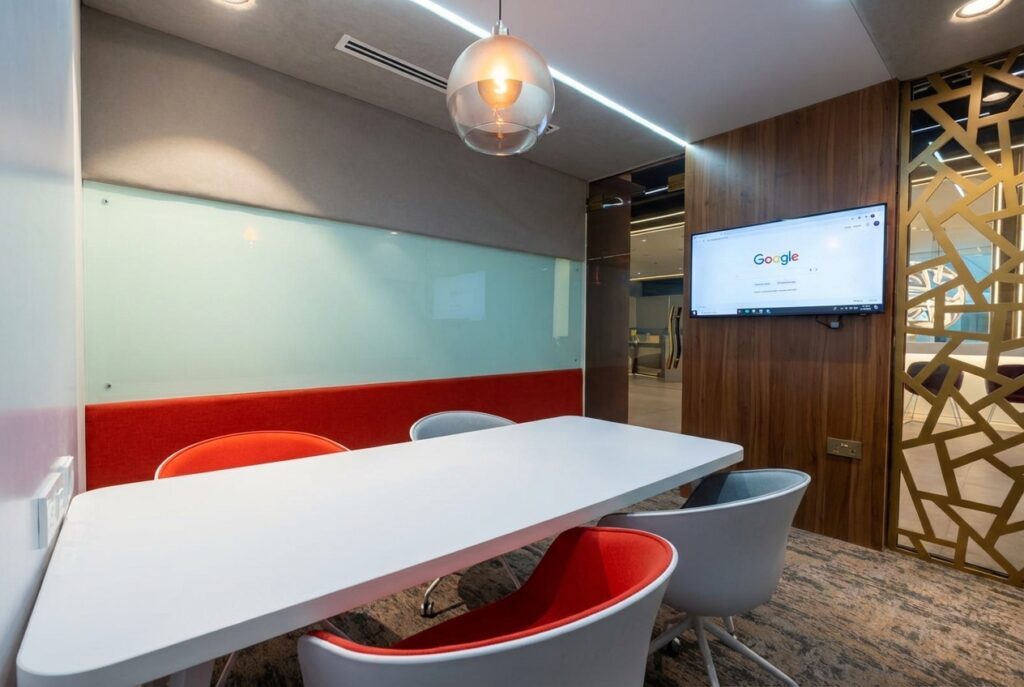 Inside the Meet Up workspace